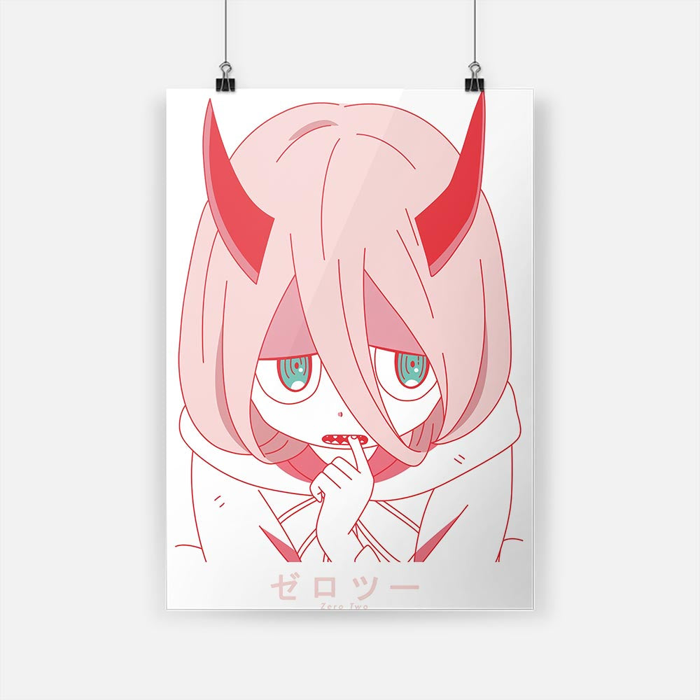 Darling in the Franxx Night City Posters