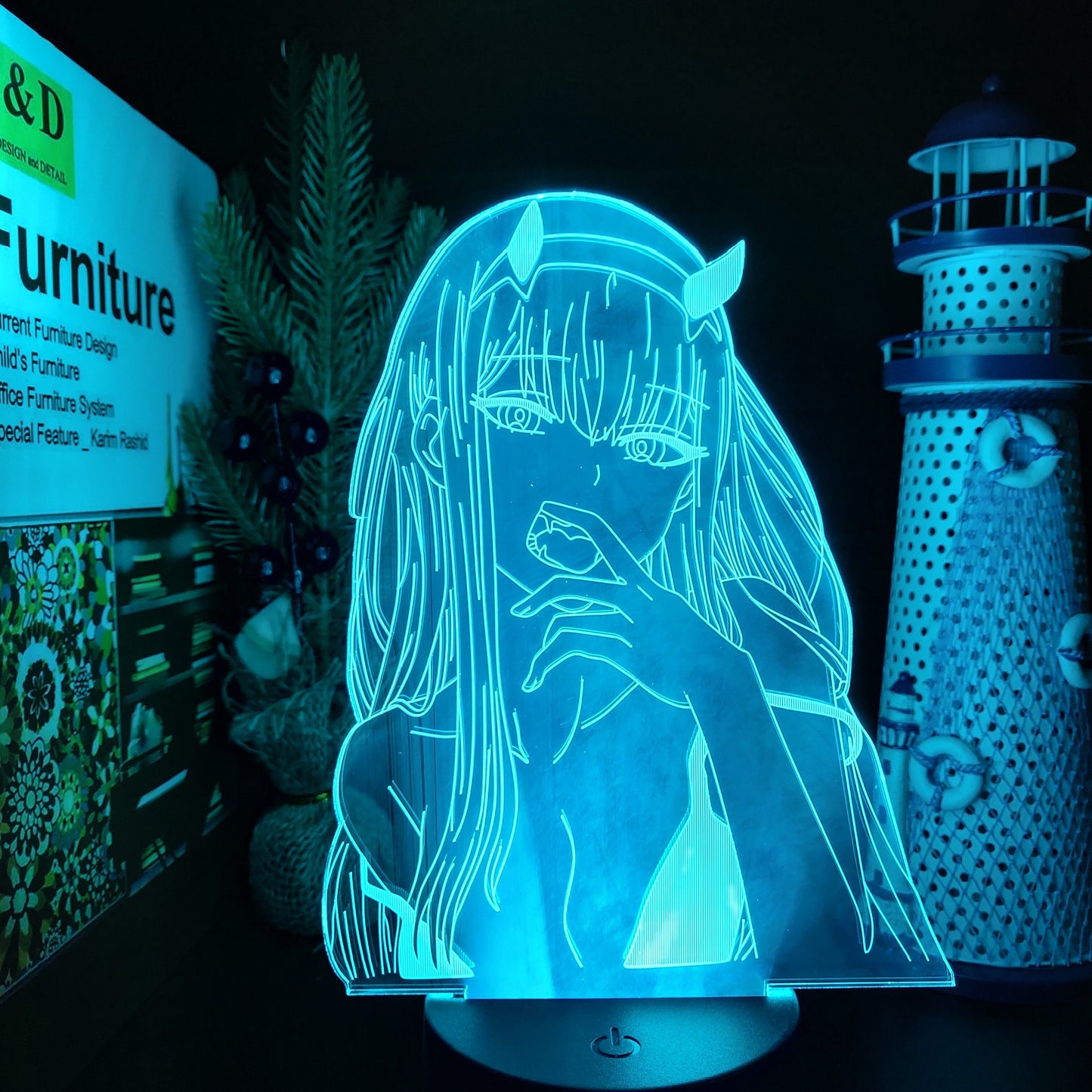 DARLING in the FRANXX 3D Led night Anime