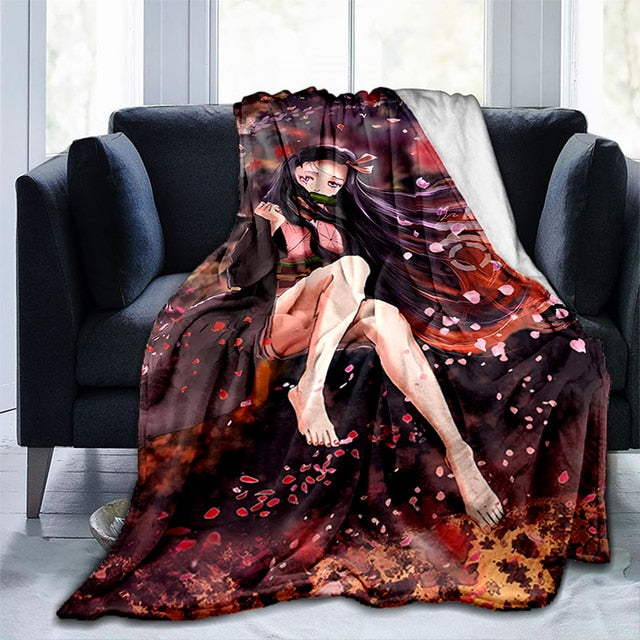 Demon Slayer Blankets - Anime Fantasy Land