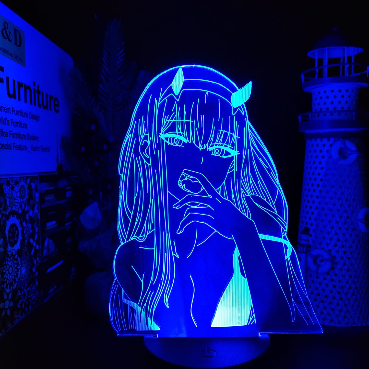 DARLING in the FRANXX 3D Led night Anime