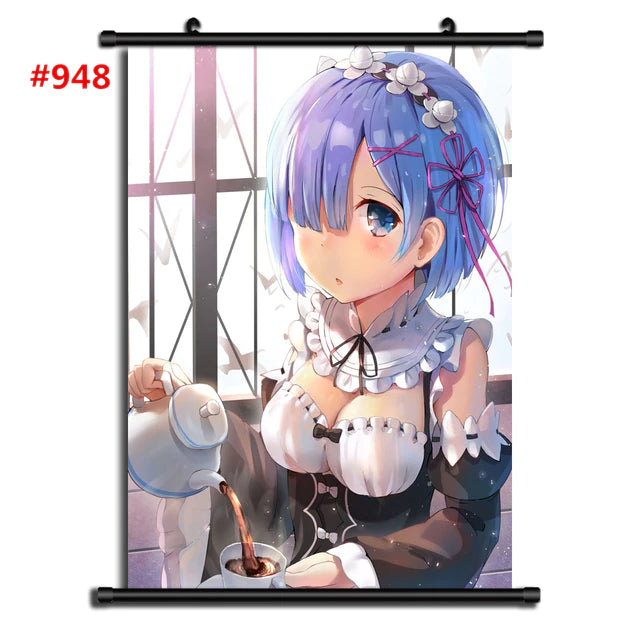 Re:Zero Wall Scroll Posters - Anime Fantasy Land