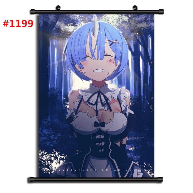 Re:Zero Wall Scroll Posters - Anime Fantasy Land