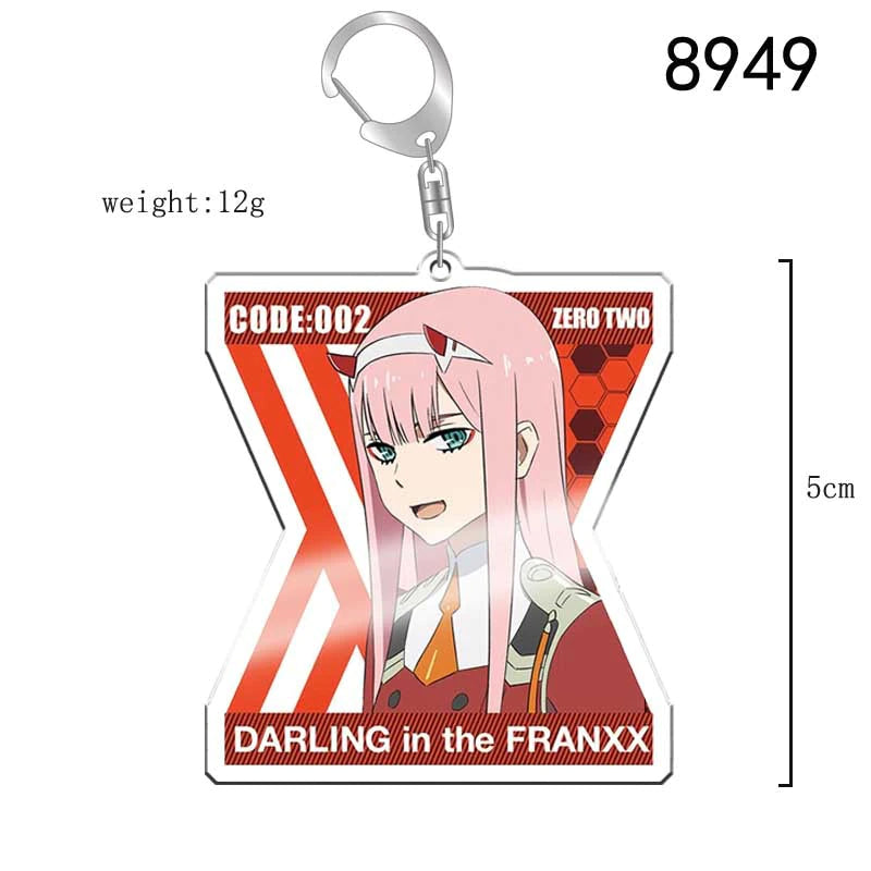 DARLING In The FRANXX Keychains