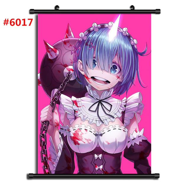 Re:Zero Wall Scroll Posters - Anime Fantasy Land