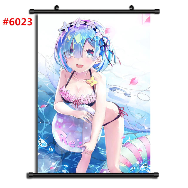 Re:Zero Wall Scroll Posters - Anime Fantasy Land