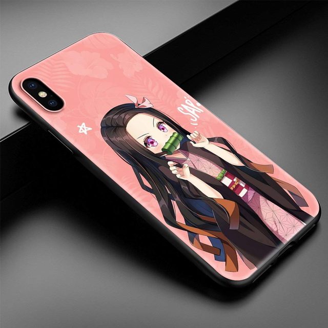 Demon Slayer Nezuko Kawaii Iphone Case - Anime Fantasy Land