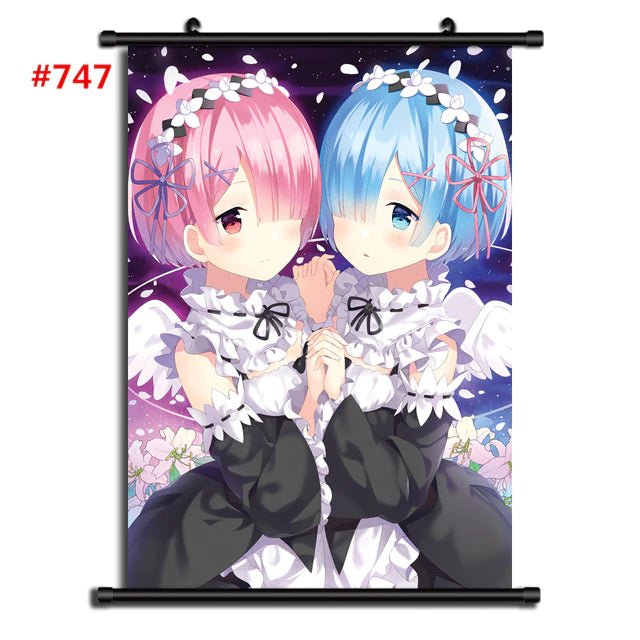 Re:Zero Wall Scroll Posters - Anime Fantasy Land