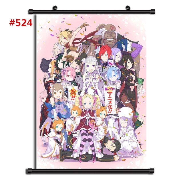 Re:Zero Wall Scroll Posters - Anime Fantasy Land