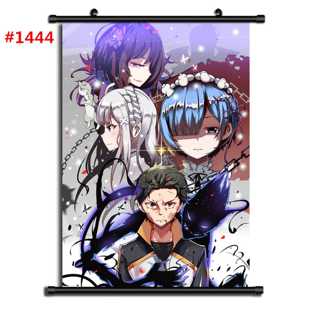 Re:Zero Wall Scroll Posters - Anime Fantasy Land