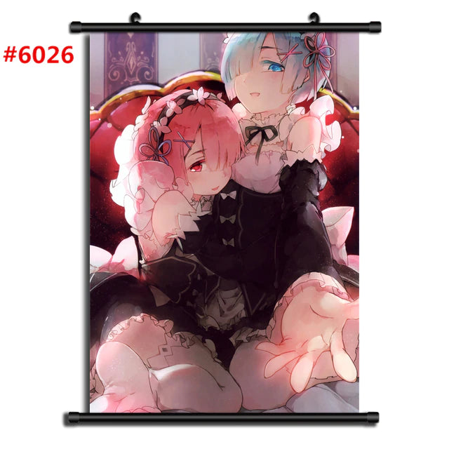 Re:Zero Wall Scroll Posters - Anime Fantasy Land