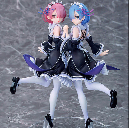 Ram and Rem Figure Model Collection - Anime Fantasy Land