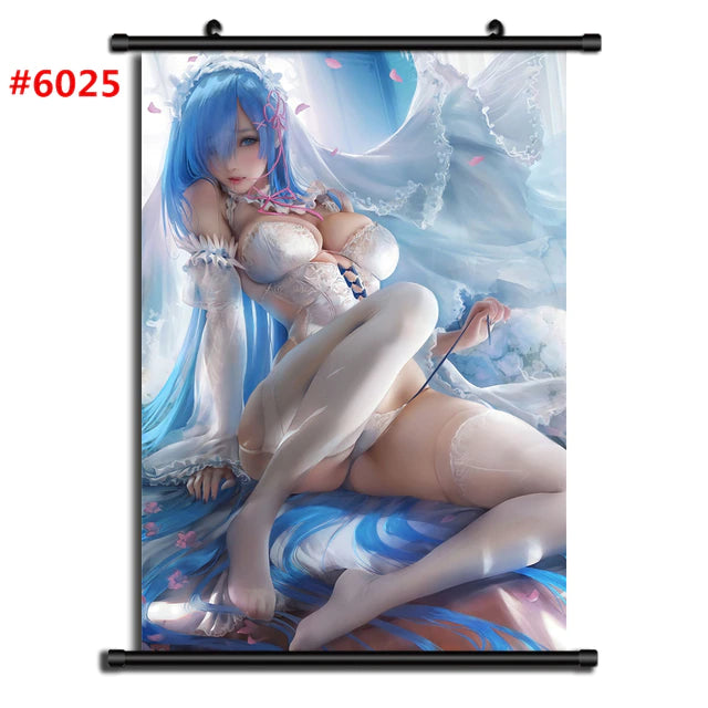 Re:Zero Wall Scroll Posters - Anime Fantasy Land
