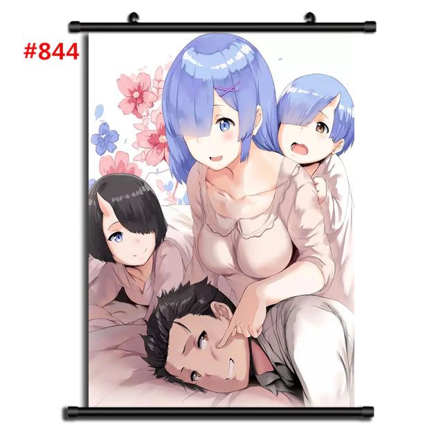 Re:Zero Wall Scroll Posters - Anime Fantasy Land