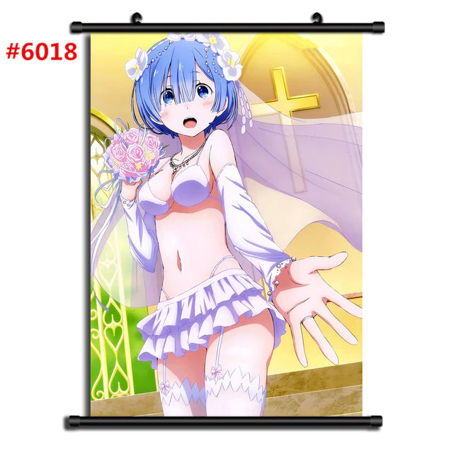 Re:Zero Wall Scroll Posters - Anime Fantasy Land