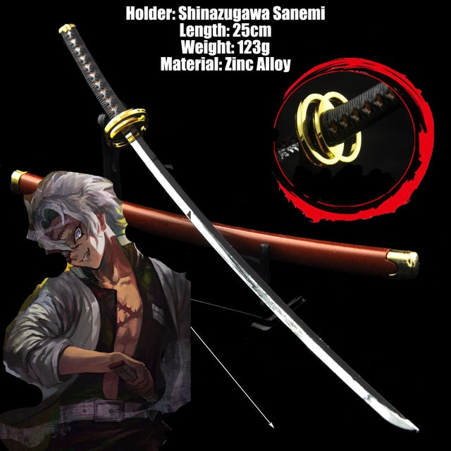 Demon Slayer Shinazugawa Sanemi Katana Sword - Anime Fantasy Land