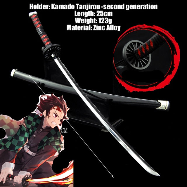 Demon Slayer Kamado Tanjirou Katana Sword - Anime Fantasy Land