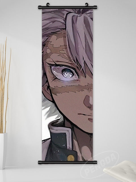 Demon Slayer Scroll Painting - Anime Fantasy Land